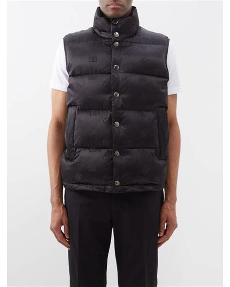 Monogram Quilted Nylon Gilet .